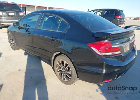 2015 Honda Civic Ex from USA, damaged, VIN 19XFB2F8XFE038543